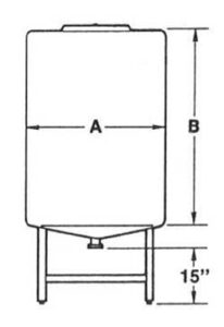 CIP-Single-Tank-Drawing-Dimensions